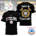 NFL Pittsburgh Steelers 2025 Fire Dept Unisex 3D Shirt