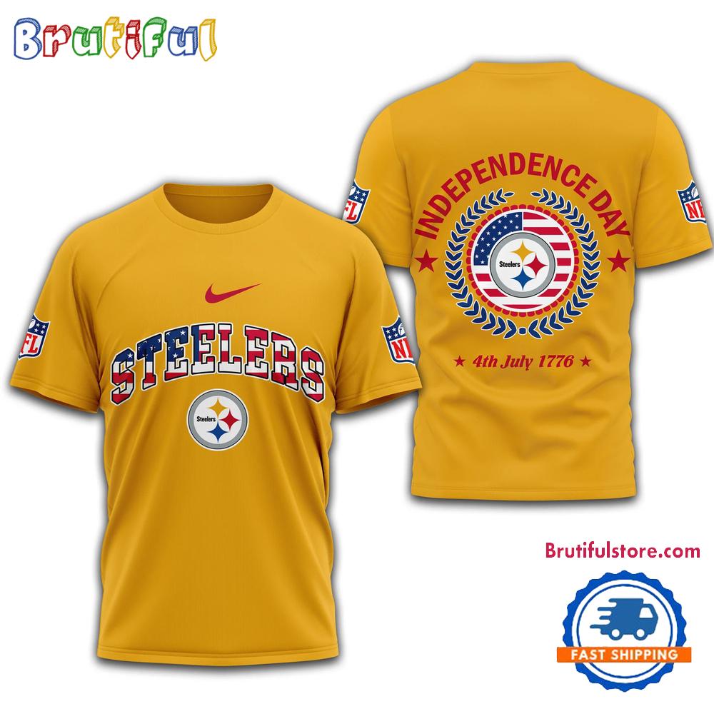 NFL Pittsburgh Steelers 2025 Independence Day All Over Print Shirt