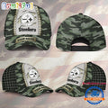 NFL Pittsburgh Steelers Camo Hunting Custom Name Classic Cap