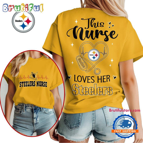 NFL Pittsburgh Steelers Nurse Appreciation Month Limited Edition Vintage T Shirt