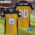 NFL Pittsburgh Steelers Team New Season Personalized Football Jersey