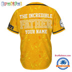 NFL Pittsburgh Steelers The Increadible Father Baseball Jersey