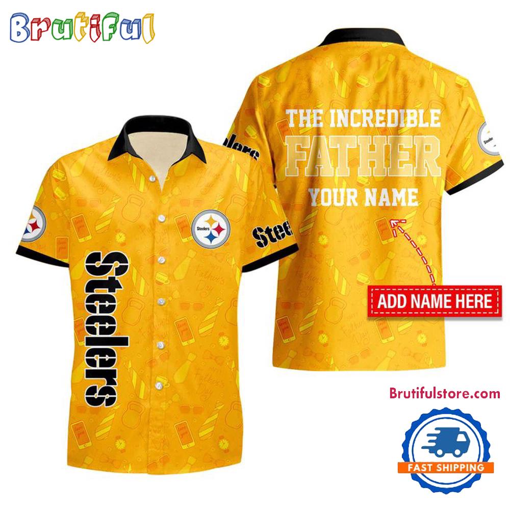 NFL Pittsburgh Steelers The Increadible Father’s Day Hawaiian Shirt