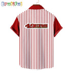 NFL San Francisco 49ers Classic Retro Mascot Line Summer Beach Hawaiian Shirt