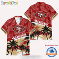 NFL San Francisco 49ers Palm Tree Tropical Trendy Football Hawaiian Shirt