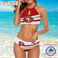 NFL San Francisco 49ers Summer Women’s Cami 2 Piece Bikini
