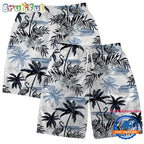 NFL Seattle Seahawks Football Team Logo Pattern Flamingo Hibiscus Summer Hawaiian Shirt And Beach Short