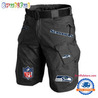NFL Seattle Seahawks Football Team Military Tactical Shorts