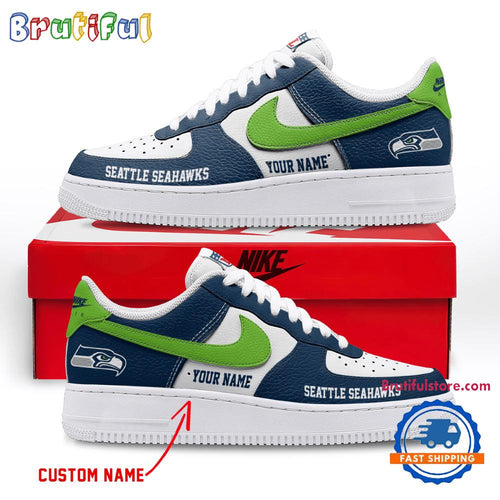 NFL Seattle Seahawks Limited Edition Personalized Air Force 1 Shoes Sneaker