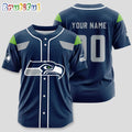 NFL Seattle Seahawks Limited Edition Personalized Baseball Jersey