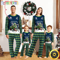 NFL Seattle Seahawks Pajamas Bunny Sports For Family Custom Name Pajamas