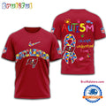NFL Tampa Bay Buccaneers 2025 Autism Awareness 3D Shirt