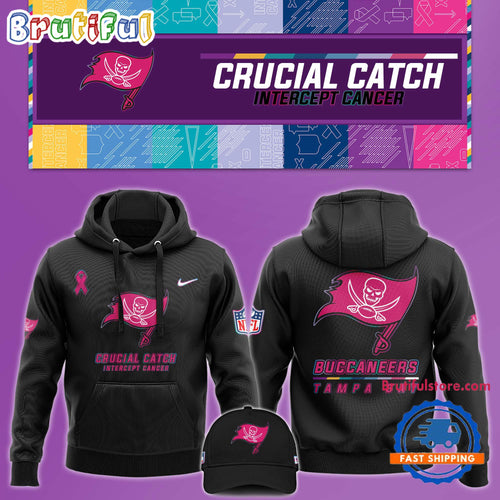 NFL Tampa Bay Buccaneers Crucial Catch Pink Breast Cancer Awareness New Unisex Hoodie, Sweatshirt, T Shirt