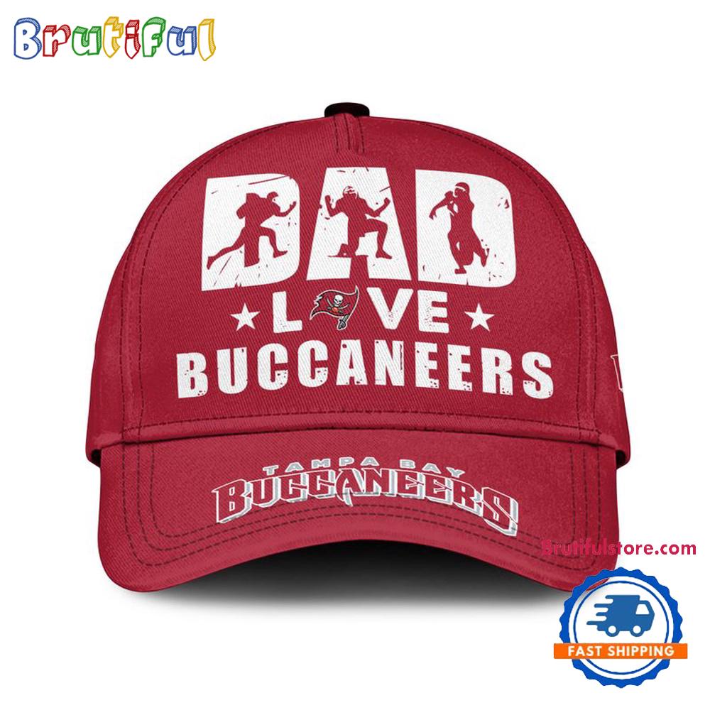 NFL Tampa Bay Buccaneers Dad Love Best Father’s Day Baseball Cap