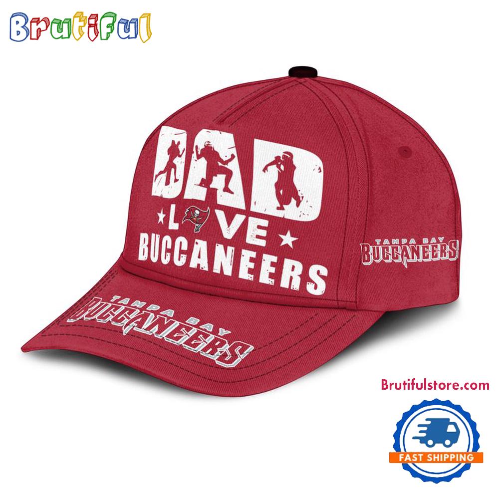 NFL Tampa Bay Buccaneers Dad Love Best Father’s Day Baseball Cap