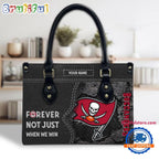 NFL Tampa Bay Buccaneers Forever Not Just When We Win Women’s Leather Hand Bag