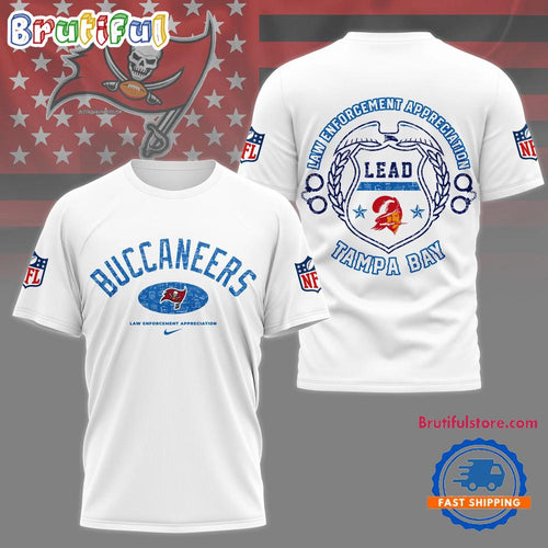 NFL Tampa Bay Buccaneers Law Appreciation Month 3D Shirt