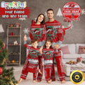 NFL Tampa Bay Buccaneers Pajamas Christmas For Family Custom Name Pajamas
