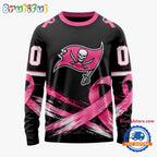 NFL Tampa Bay Buccaneers Personalized Pink Fights Breast Cancer 2026 Design Hoodie, TShirt, Sweatshirt