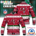 NFL Tampa Bay Buccaneers Snow Xmas Tree Christmas Custom Baseball Jacket
