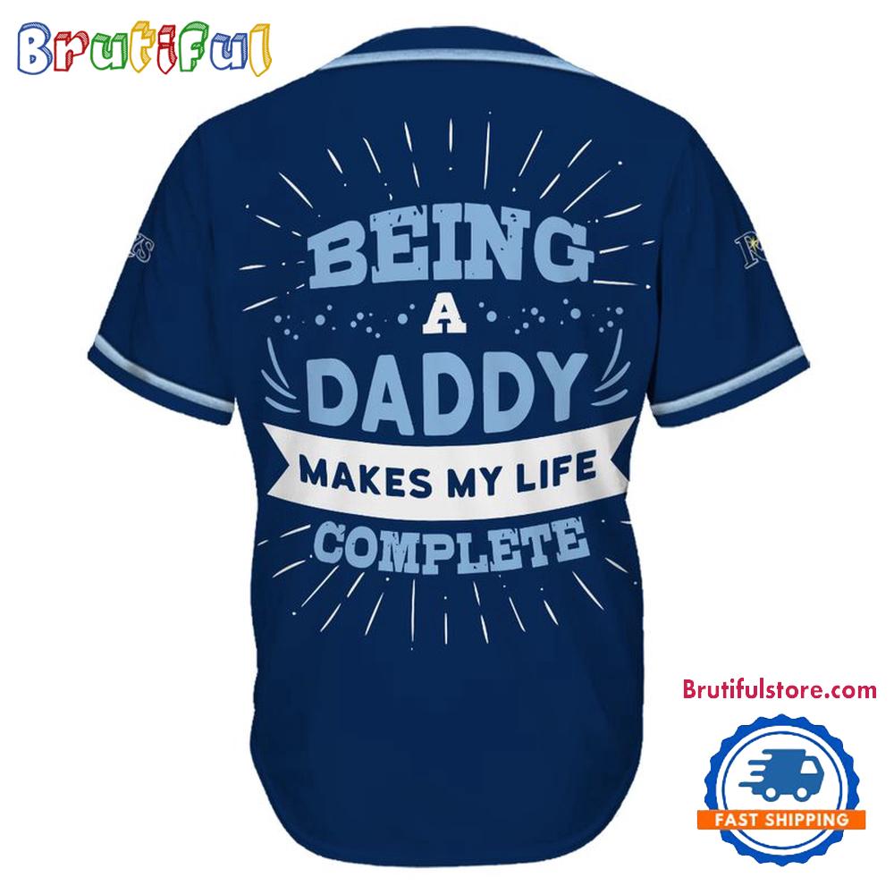 NFL Tampa Bay Rays Football Being A Daddy Father’s Day Baseball Jersey