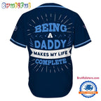 NFL Tennessee Titans Football Being A Daddy Father’s Day Baseball Jersey