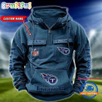 NFL Tennessee Titans Football Team Custom Name Cargo Hoodie