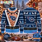 NFL Tennessee Titans Funny Body Design Christmas Ugly Sweater