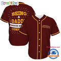 NFL Washington Commanders Football Being A Daddy Father’s Day Baseball Jersey