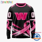 NFL Washington Commanders Personalized Pink Fights Breast Cancer 2026 Design Hoodie, TShirt, Sweatshirt