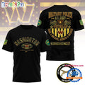NFL Washington Commanders US Army Military Police Veteran 3D Shirt