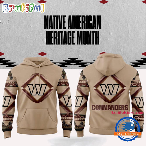 NFL Washington Commanders x National Native American Heritage Month Hoodie, TShirt, Sweatshirt