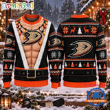 NHL Anaheim Ducks Funny Body Christmas Ugly Sweater