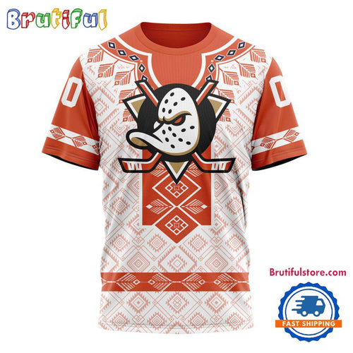 NHL Anaheim Ducks Hockey Team Native Heritage Design T Shirt, Hoodie, Sweatshirt