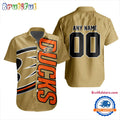 NHL Anaheim Ducks New Design Hawaiian Shirt, Hockey Team Button Shirt