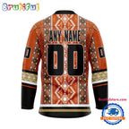 NHL Anaheim Ducks Personalized Native American Hockey Jersey