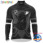 NHL Anaheim Ducks Special Mono Cycling Jersey, Hockey Team Design Jersey