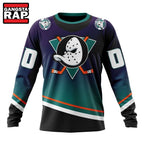 NHL Anaheim Ducks Special Retro Gradient Design Hoodie, T Shirt