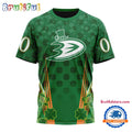 NHL Anaheim Ducks Special St. Patrick’s Day All Over Print Shirts
