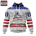 NHL Arizona Coyotes Armed Forces Appreciation Design Hoodie, T Shirt