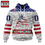 NHL Arizona Coyotes Armed Forces Appreciation Design Hoodie, T Shirt
