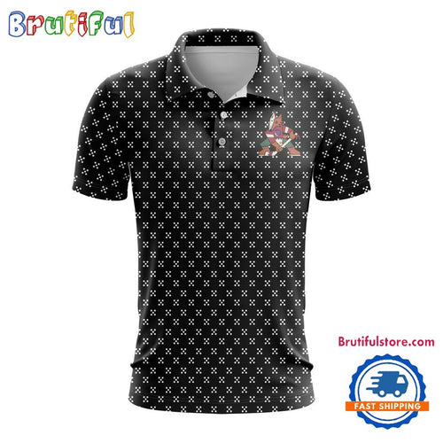 NHL Arizona Coyotes Hockey Team New Design Polo Shirt