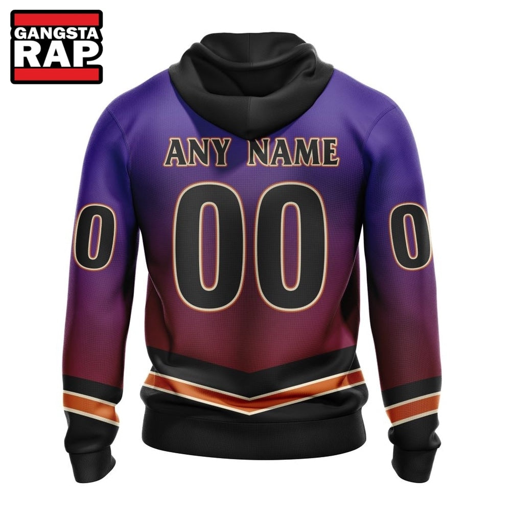 NHL Arizona Coyotes Special Retro Gradient Design Hoodie, T Shirt