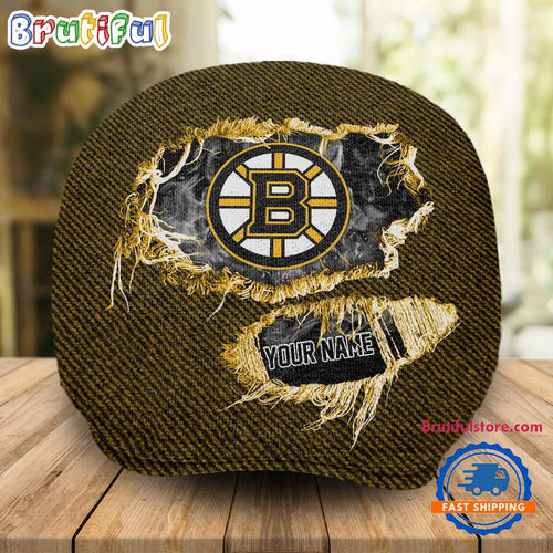 NHL Boston Bruins Hockey Logo Team Design Jeff Cap