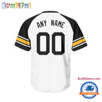 NHL Boston Bruins Hockey Team Design V-neck Mesh Short Sleeve Jersey