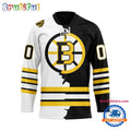 NHL Boston Bruins Home Mix Away New Design Hockey Jersey