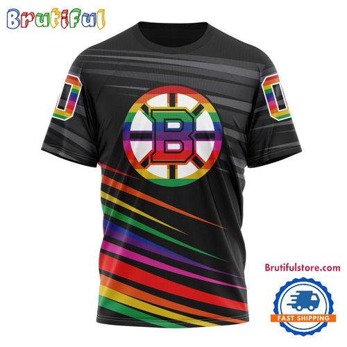 NHL Boston Bruins Special Pride Design Hockey Is For Everyone T Shirt, Hoodie, Sweatshirt