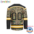 NHL Boston Bruins Special Realtree Camo Hunting Hockey Jersey