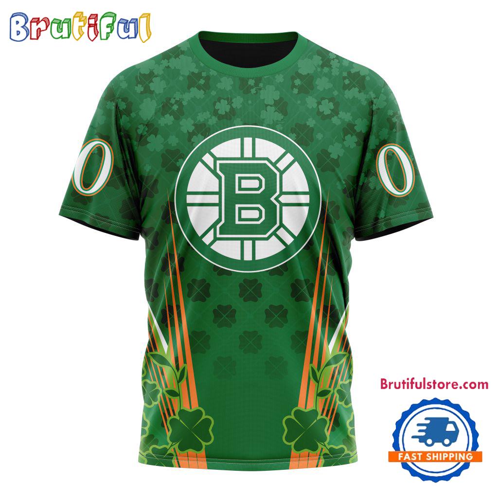 NHL Boston Bruins Special St. Patrick’s Day All Over Print Shirts