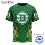 NHL Boston Bruins Special St. Patrick’s Day All Over Print Shirts